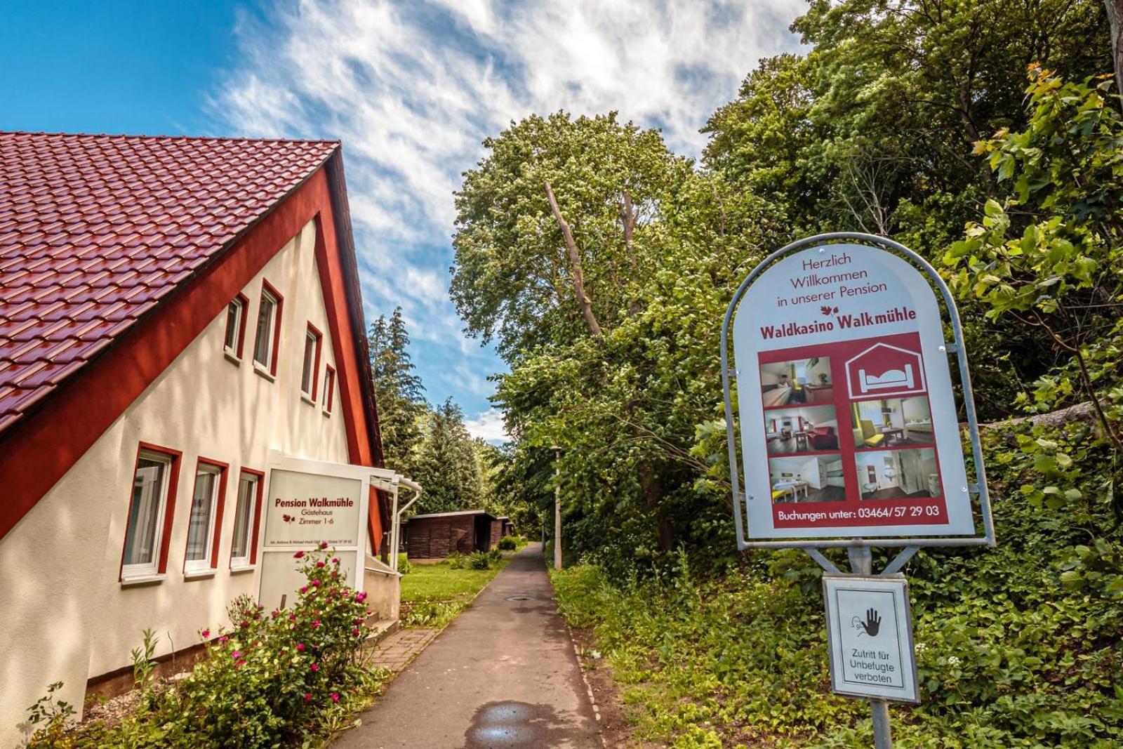 Pension Walkmuehle Sangerhausen Eksteriør billede