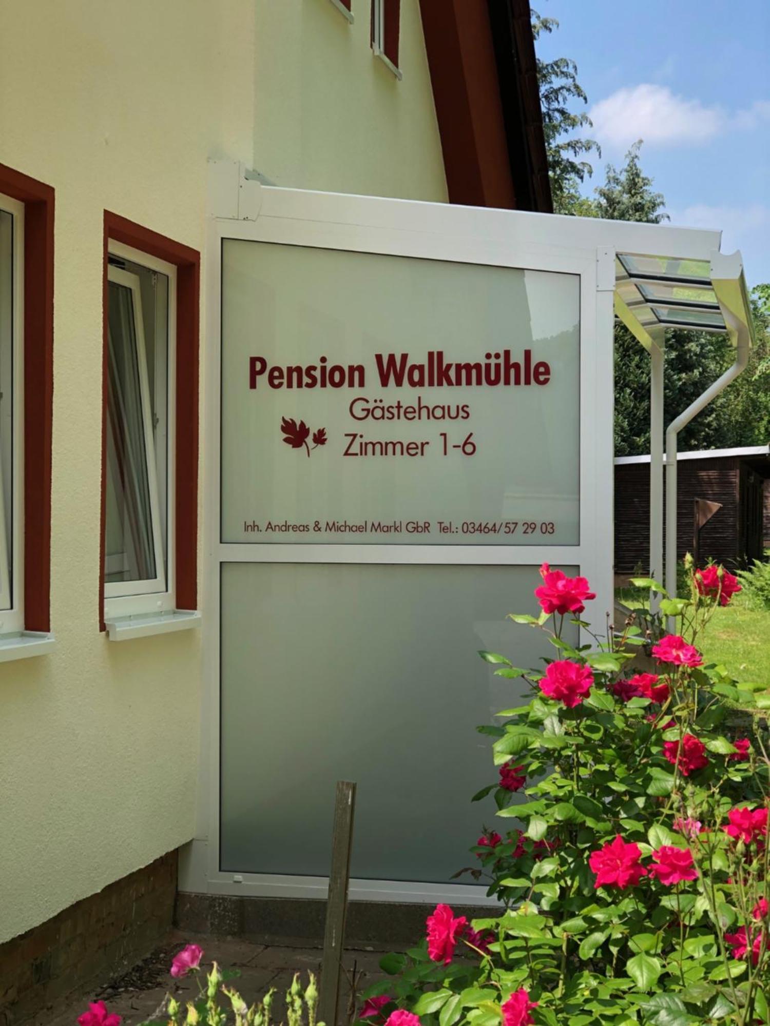 Pension Walkmuehle Sangerhausen Eksteriør billede