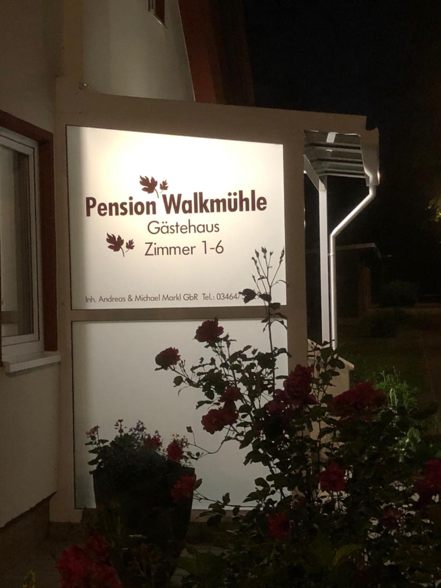 Pension Walkmuehle Sangerhausen Eksteriør billede
